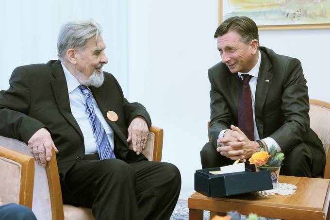 70 let spominov in resničnega junaštva - predsednik Republike Slovenije in akademik dr. Ciril Zlobec na proslavi v Portorožu